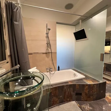 Apartment Sky-High Sauna Penthouse Retreat With City Views *