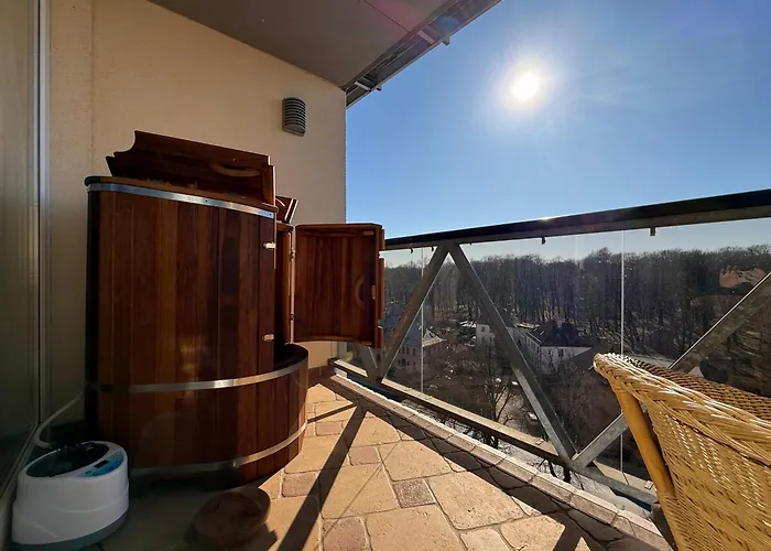 Sky-high Sauna Penthouse Retreat With Views Dzīvoklis Riga