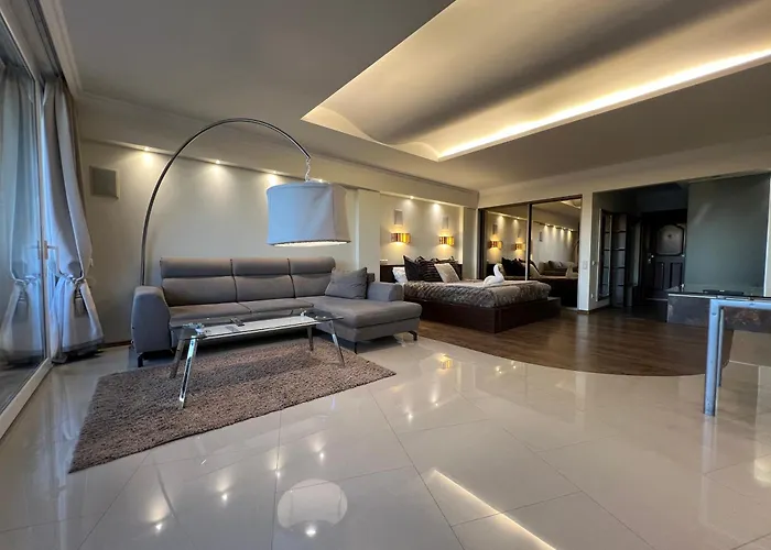 Sky-high Sauna Penthouse Retreat With Views Riga